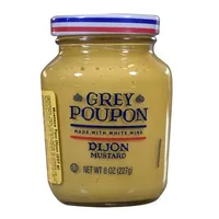 Mostaza Dijon Grey Grey Pupon Frasco 227 G