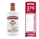 Vodka Estandar Smirnoff Botella 375 Ml