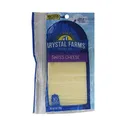 Queso Suizo Rebanado 10u Crystal Farms