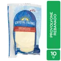 Queso Provolone Rebanado 10u Crystal Farms