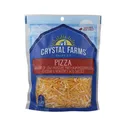 Queso Mozzarella Pizza Rallado Crystal Farms Paquete 226 G