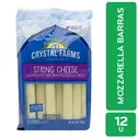 Queso Mozzarella Barras Crystal Farms Paquete 283 G