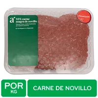 Molida De Res 95% Carne Magra 5% Grasa Auto Mercado Kilogramo