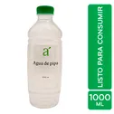 Agua De Pipa Natural Auto Mercado Envase 1000 Ml