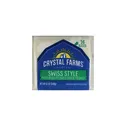 Queso Procesado Suizo Rebanado 16u Crystal Farms Paquete 340 G