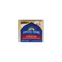 Queso Procesado Americano Rebanado 16u Crystal Farms Paquete 340 G