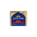 Queso Cheddar Rebanado 16u Crystal Farms Paquete 283 G