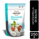 Queso Mozzarella Bolita Lekkerland Paquete 250 G