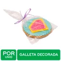 Galleta Mantequilla Decorada Auto Mercado Unid