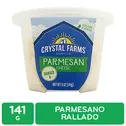 Queso Parmesano Rallado Crystal Farms Envase 141 G