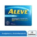 Analgesico Tableta Aleve Adulto Bayer Caja 12 Unid