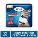 Ropa Interior Mediano Unisex Pants Tena Paquete 10 Unid