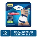 Ropa Interior Grande Unisex Pants Tena Paquete 10 Unid