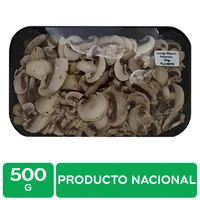 Hongo Blanco Rebanado Auto Mercado Bandeja 500 G