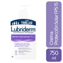 Crema Humectante Proteccion Solar Fps15 Lubriderm Envase 750 Ml