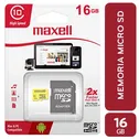 Almacenamiento Tarjeta Memoria Micro 16 Gb Maxell Unidad