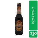 Cerveza Importada Extra Stout Usa Trio Botella 330 Ml