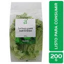 Ensalada Lechuga Green Leaf Auto Mercado Paquete 200 G