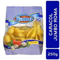 Pasta Alimenticia Caracol Rellenar Roma Paquete 250 G