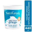 Yogurt Griego Natural Nutrigreek Envase 440 G