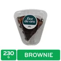 Torta Chocolate Brownie Porc Flor De Oro Envase 230  G