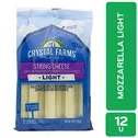 Queso Mozzarella Light Barras Crystal Farms Paquete 283 G