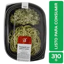 Pasta Espagueti Al Pesto Con Pollo Auto Mercado Unidad 310 G