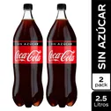 Bebida Gaseosa Sin Azúcar Cola 2u Coca Cola Envase 5000 Ml