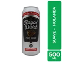 Cerveza Importada Suave 4.3% Alc. Holanda Royal Dutch Lata 500 Ml