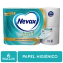 Papel Higienico Cuatro Hojas Just1 6u Nevax Paquete 822 G