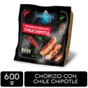 Chorizo Cerdo Cocido Chile Chipotle Sin Gluten San Rafael Paquete 600 G