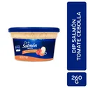 Dip Salmon Tomate Cebolla Gourmar Envase 260 G