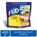 Jamon Pavo Ahumado Light Sin Gluten Fud Paquete 450 G