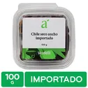 Chile Seco Ancho Importado Auto Mercado Bandeja 100 G