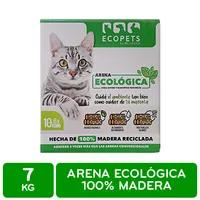Arena  Gato Madera Ecologica Ecopets