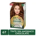 Tinte Permanente Con Amoniaco Chocolate 67 Soft Color Caja 1 Unid