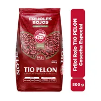 Frijol Rojo Cosecha Especial Tio Pelon Bolsa 800 G