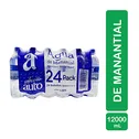 Agua Natural Manantial 24u De 500 Ml Seleccion Auto Paquete 12000 Ml