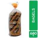 Pan Bagel Completo Just Bagels Paquete 680 G