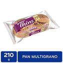 Pan Empacado Integral Sandwich Multigrano Bimbo Paquete 210 G