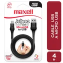 Conectividad Cable Micro Usb Negro Maxell Unidad