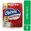 Papel Higienico Doble Hoja Ultra Suave 6u Charmin Paquete 800.39 G