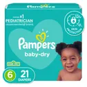 Pañal Desechable Baby Dry N.6 Pampers Paquete 21 Unid