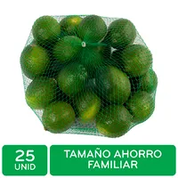 Limon Auto Mercado Paquete Ahorro Familiar Paquete 25 Unid