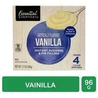 Pudin Instantaneo Vainilla Essential Everyday Caja 96 G