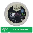 Dip Ajo Hierbas La Isidrena Gourmet Envase 250 G