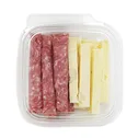 Snack Europeo Queso Maasdam Salami Auto Mercado Unidad 100g