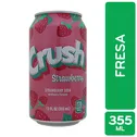 Bebida Gaseosa Regular Sabor Fresa Crush Lata 355 Ml