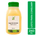 Jugo Naranja Natural Auto Mercado Envase 240 Ml