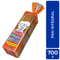 Pan Empacado Integral Grande Bimbo Paquete 630 G